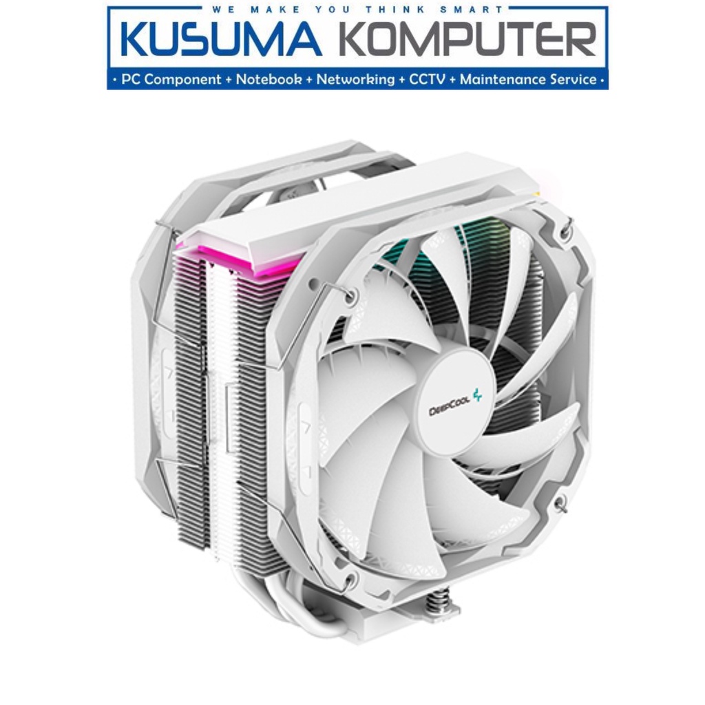 Deepcool AS500 PLUS White Cpu Cooler Support LGA 1700