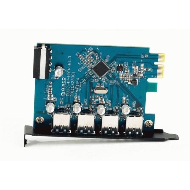 ORICO PVU3-4P - Super Speed 4 Ports USB 3.0 PCI-E Express Card