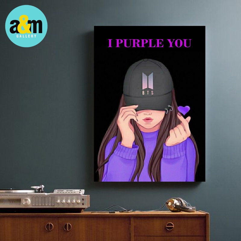 Poster Kayu ARMY QUOTES BTS Hiasan Dinding Kamar K-POP I Pajangan Dinding Kamar K-POP Wall Decor Kamar - A&amp;M