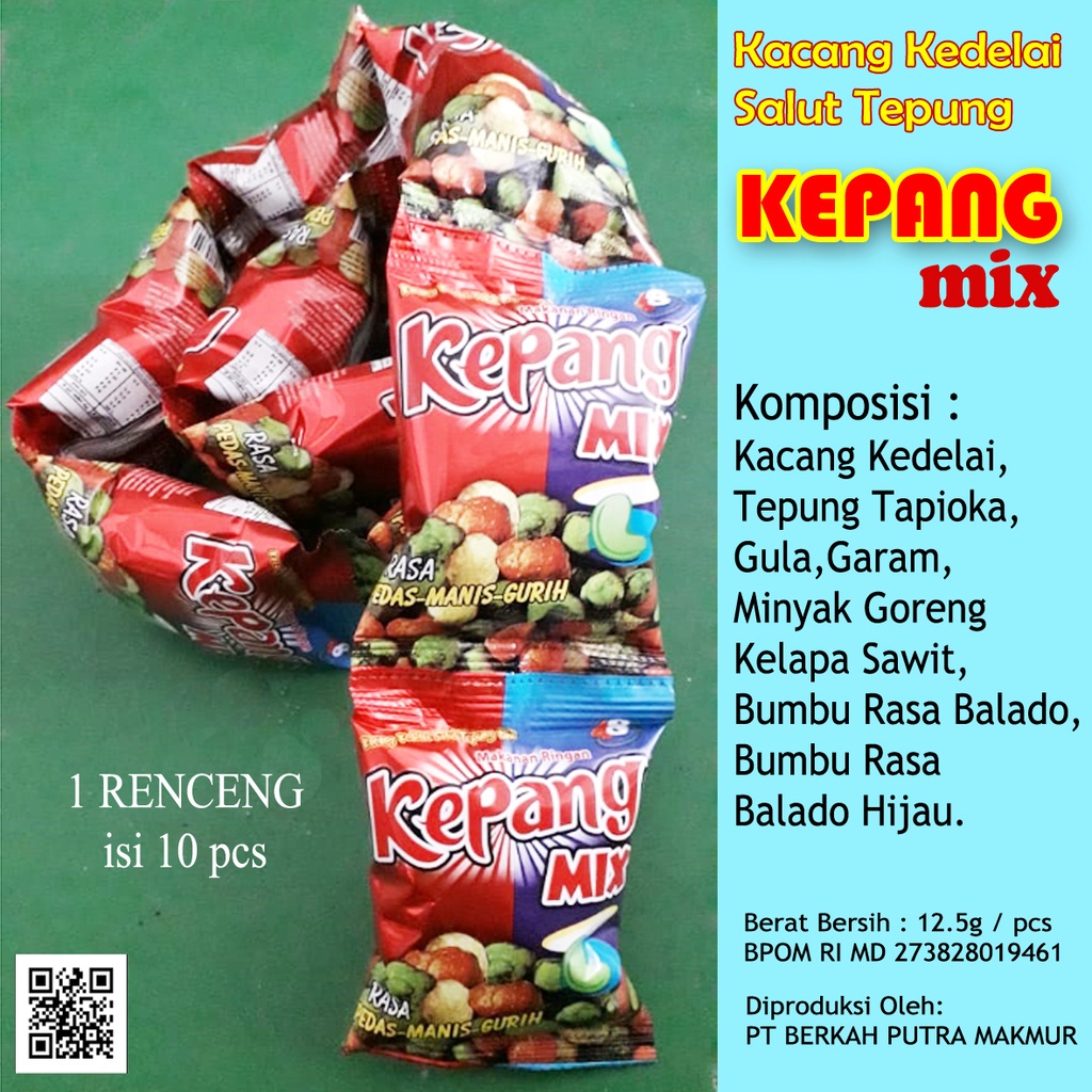 

Changro 1 Renceng isi 10 Pcs 12.5g x 10, Kacang Kedelai