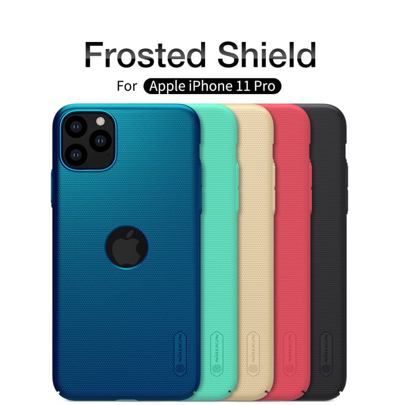 nillkin frosted shield with logo case ipone 11 iphne 11 pro ipone 11 pro max