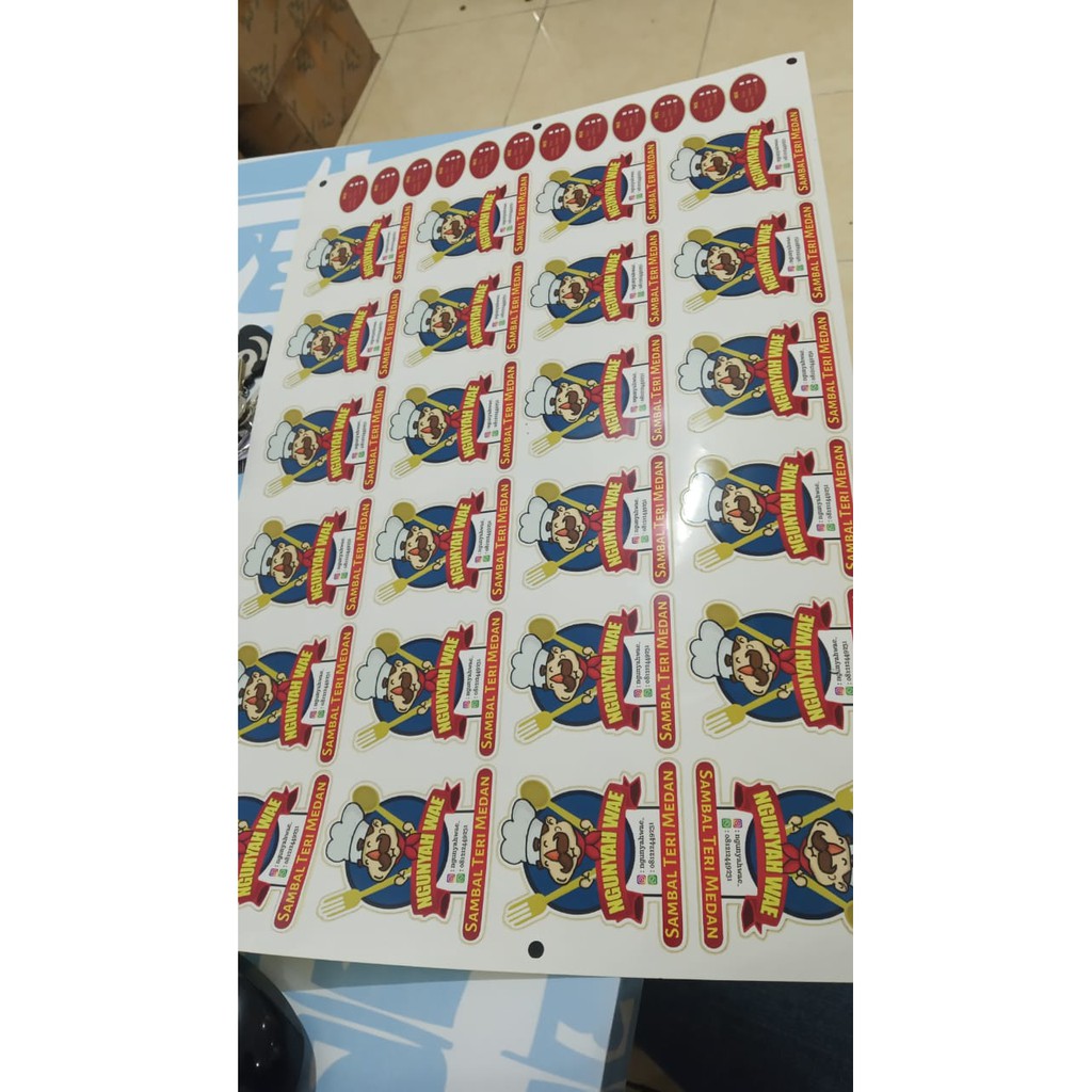 Stiker Label kemasan