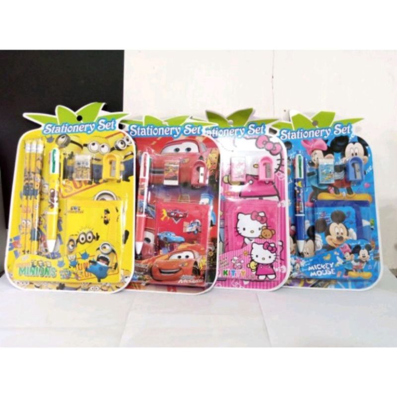 

Paket Alat Tulis Anak 7in1 Stationery Set Alat Tulis Sekolah - 9566