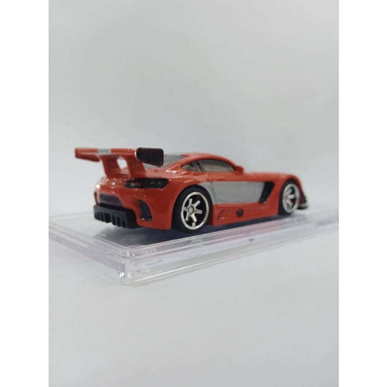 HotWheels 16 MERCEDES AMG GT3 Custom Merah Silver HW Hot Wheels