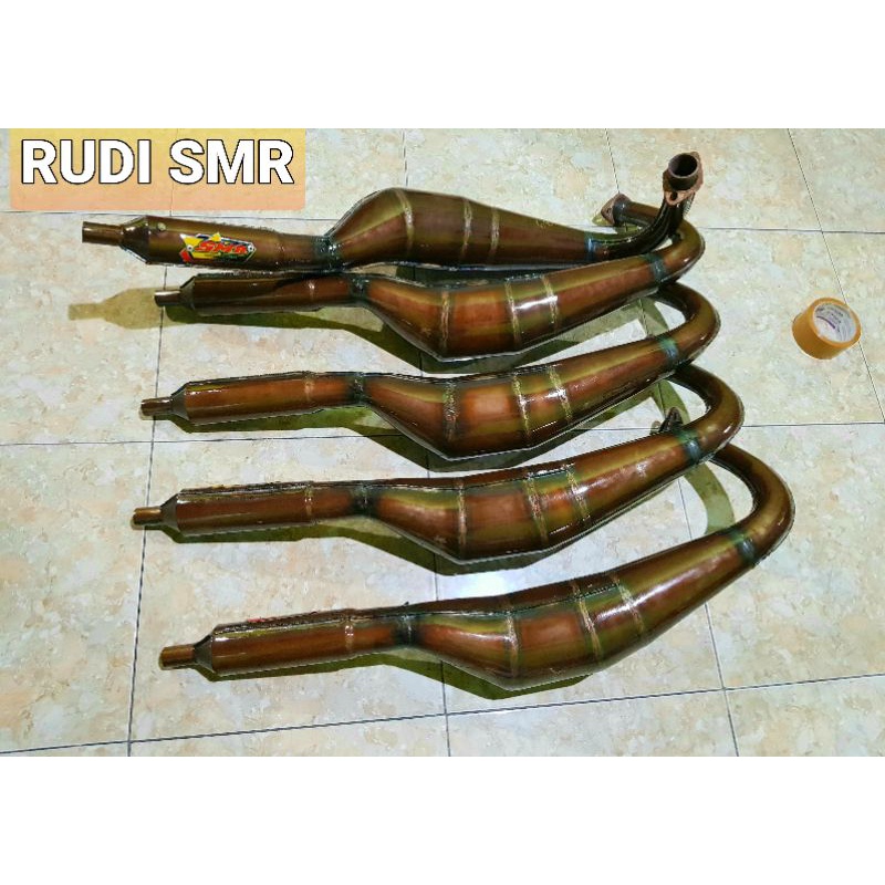 KNALPOT RX KING RXKING KOLONG SPEK FULL GARAPAN PERUT 38 SMR JOGJA