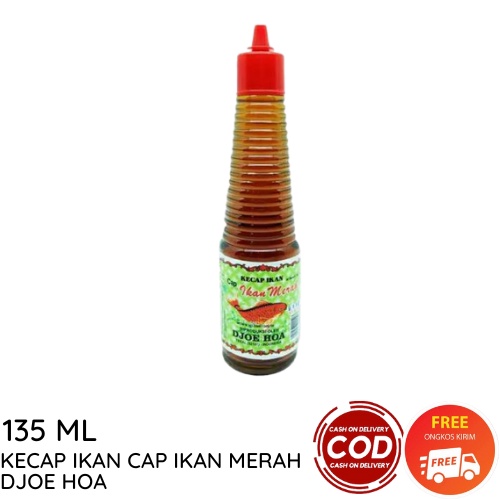 KECAP IKAN CAP IKAN MERAH DJOE HOA 135 ML