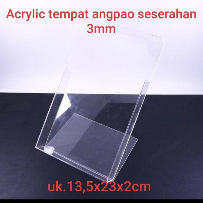 

BAYAR DITEMPAT Acrylic tempat angpao seserahan (3mm) KOMPLIT Kode 892