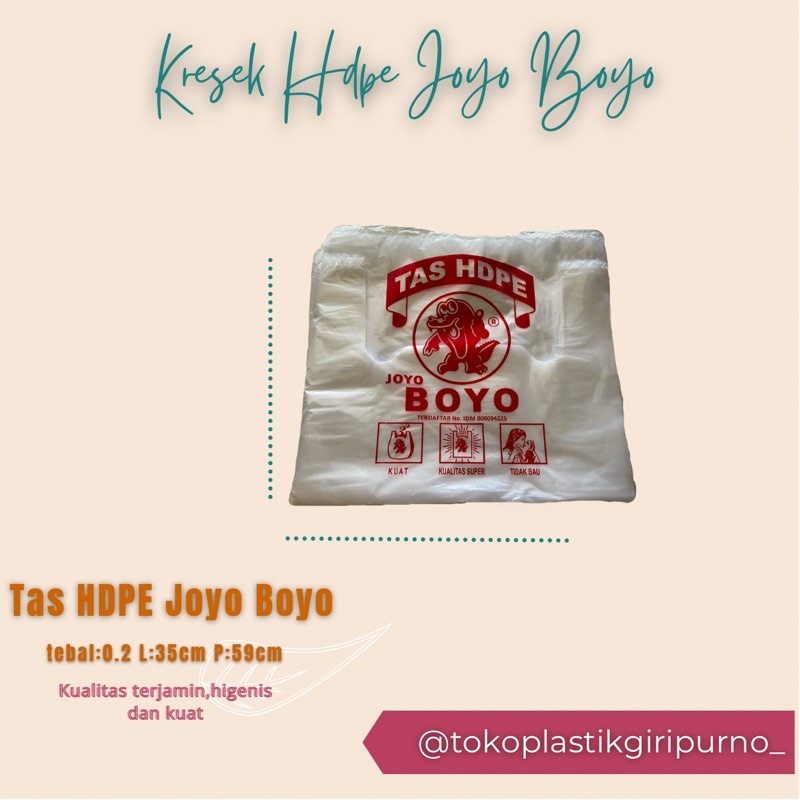 Kresek HDPE Joyo Boyo