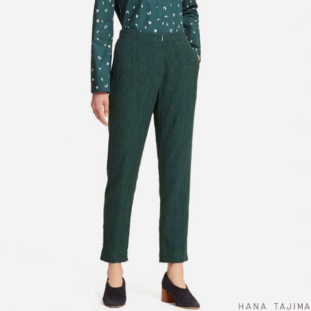 Uniqlo Hana Tajima Crepe Tappered