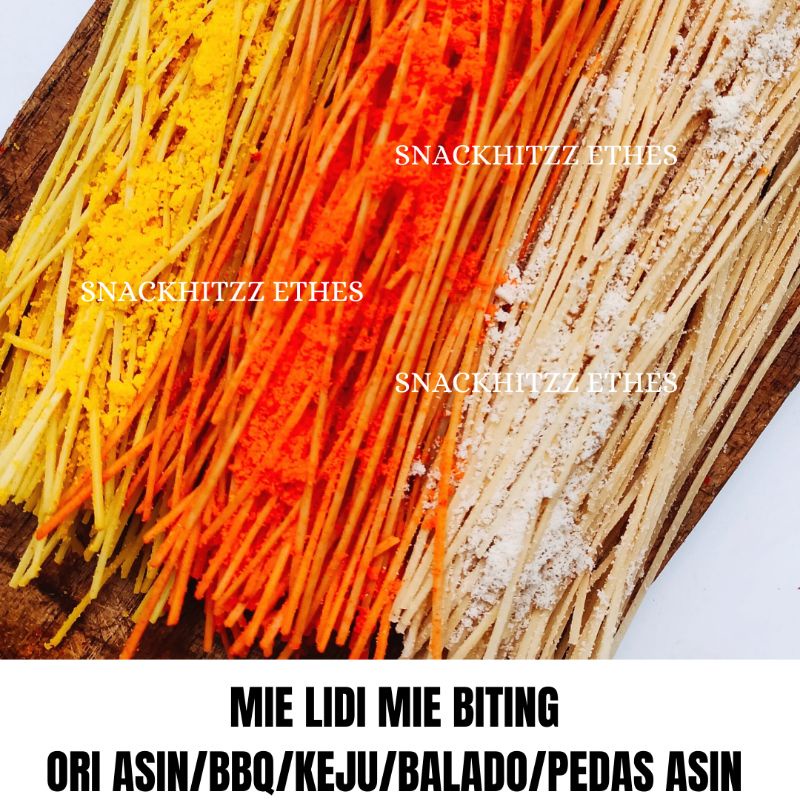 

MIE LIDI PEDAS/LIDI-LIDIAN/MIE BITING ANEKA RASA 45 GR