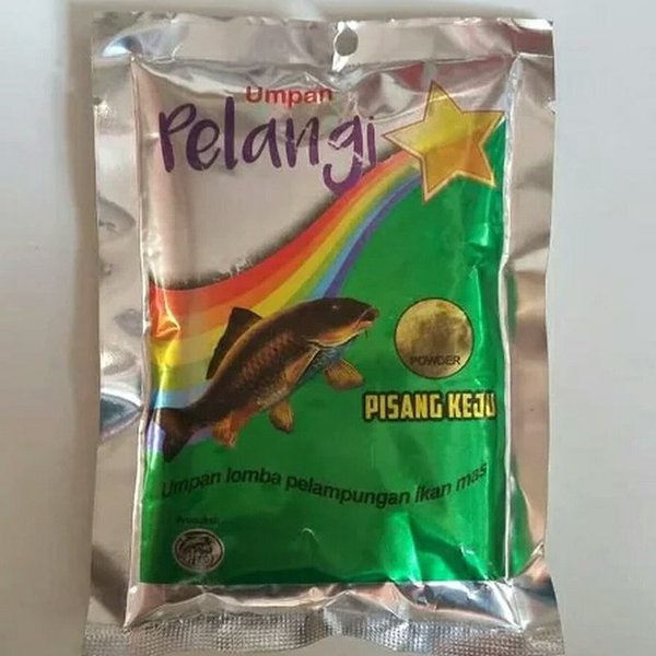 pelangi pisang keju - Umpan pancing ikan mas