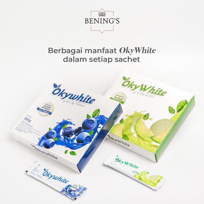 BENING'S OKYWHITE | MEMUTIHKAN &amp; MENCERAHKAN KULIT | BPOM &amp; HALAL | FREE GIFT SIAP KIRIM SELURUH INDONESIA