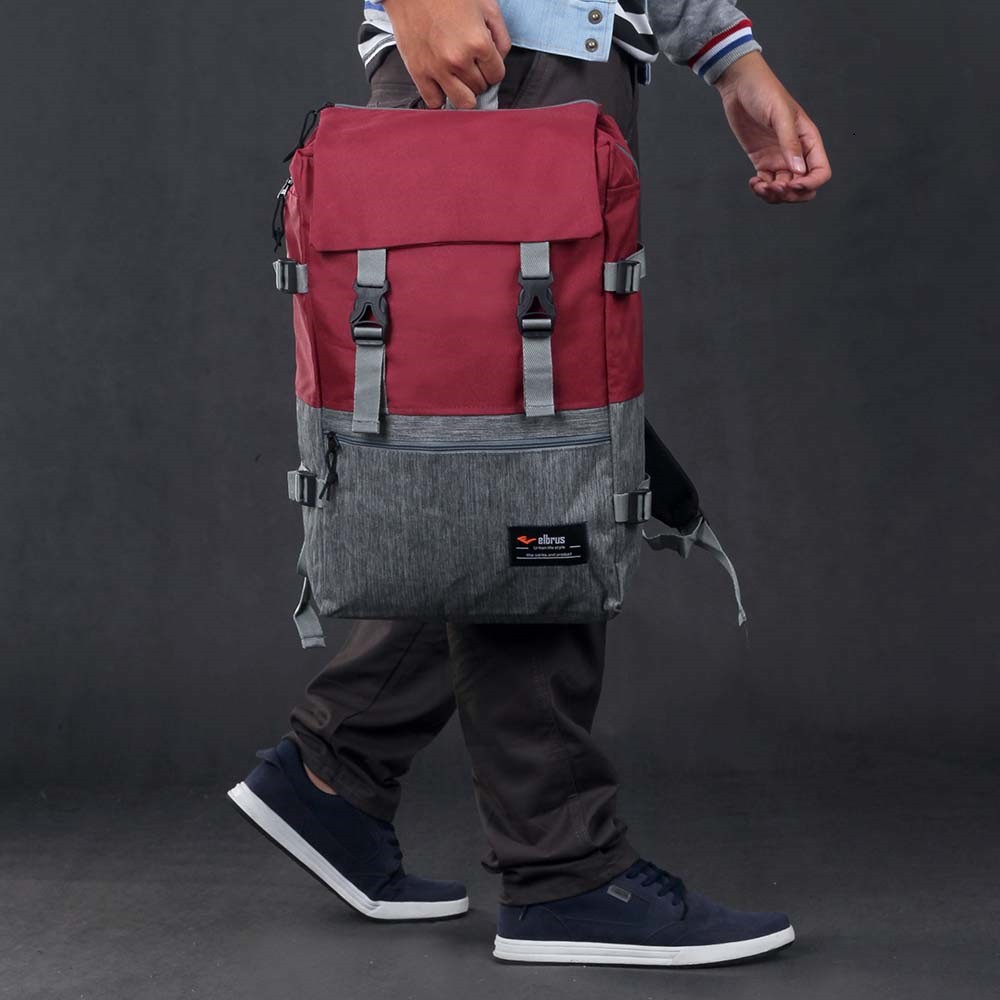 Tas Ransel Backpack Sekolah Pria Murah Tas Punggung Multifungsi Casual SMA SMP 30 Liter