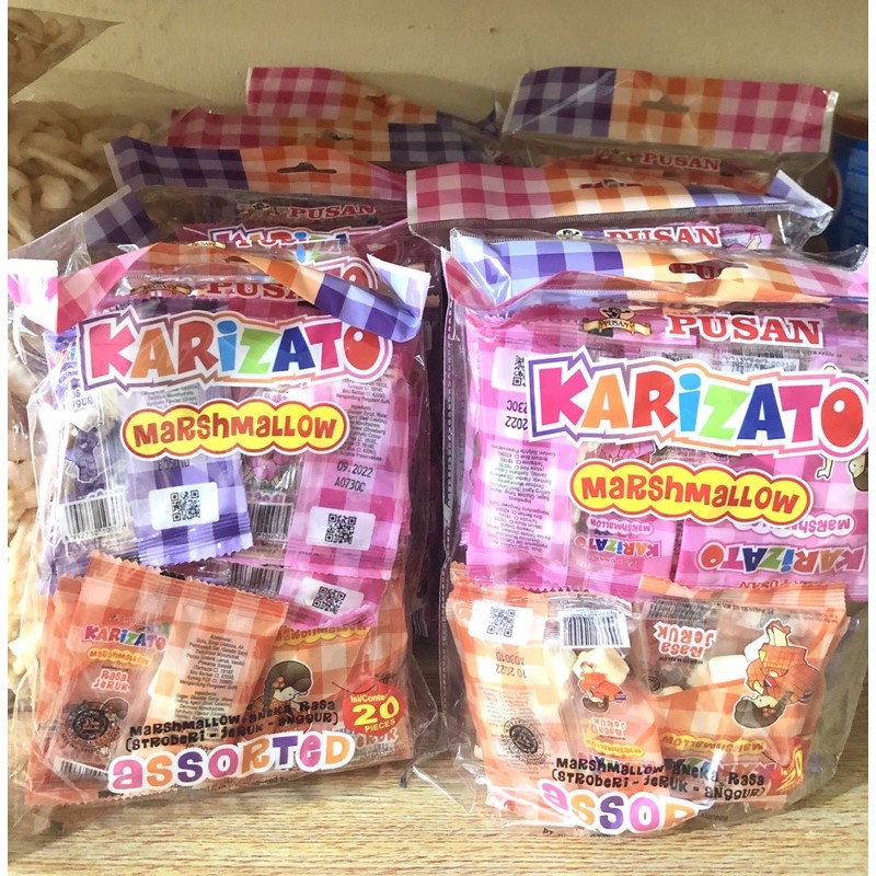 

MARSHAMALLOW/PERMEN LEMBUT/MARSHMALLOW ANEKA BUAH