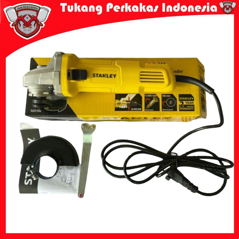 Stanley Mesin Gerinda tangan 4 inch Sg5100 Gurinda gerinda tangan stanley Slepan