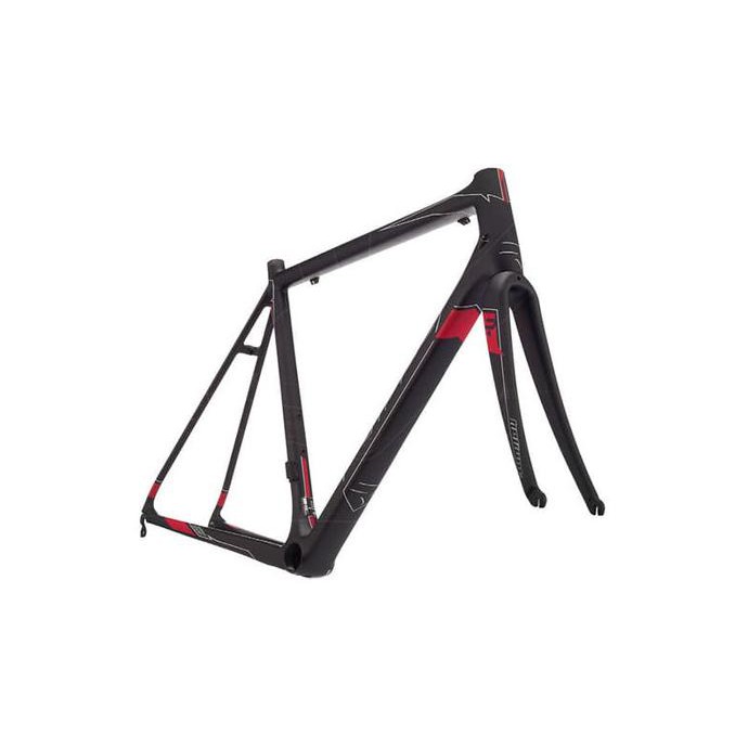 Ridley Helium Sl Black Red Roadbike Frameset