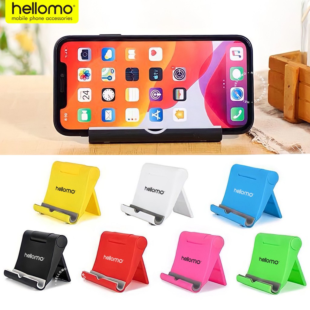 Stand Hp HELLOMO Docking Dudukan Tablet Universal Holder Dock Phone