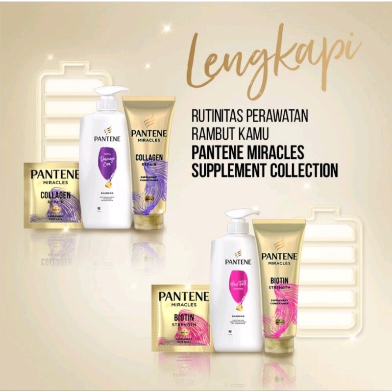 PANTENE MIRACLE BIOTIN STRENGTH suplement conditioner 70ml // PANTENE KONDISIONER