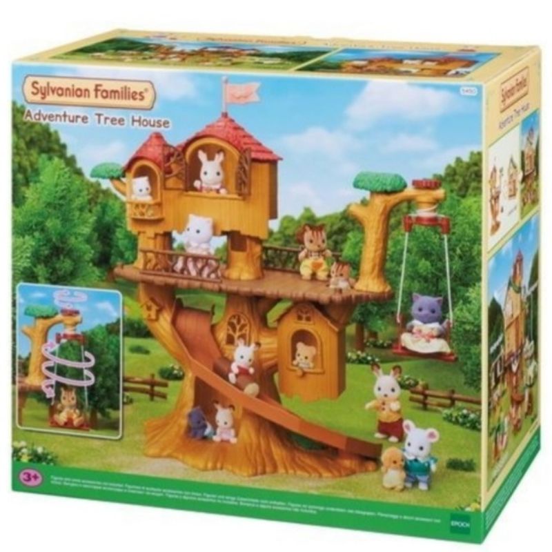 Sylvanian Families Adventure Tree House Treehouse Play Home Sylvanian Family Original Epoch Miniatur