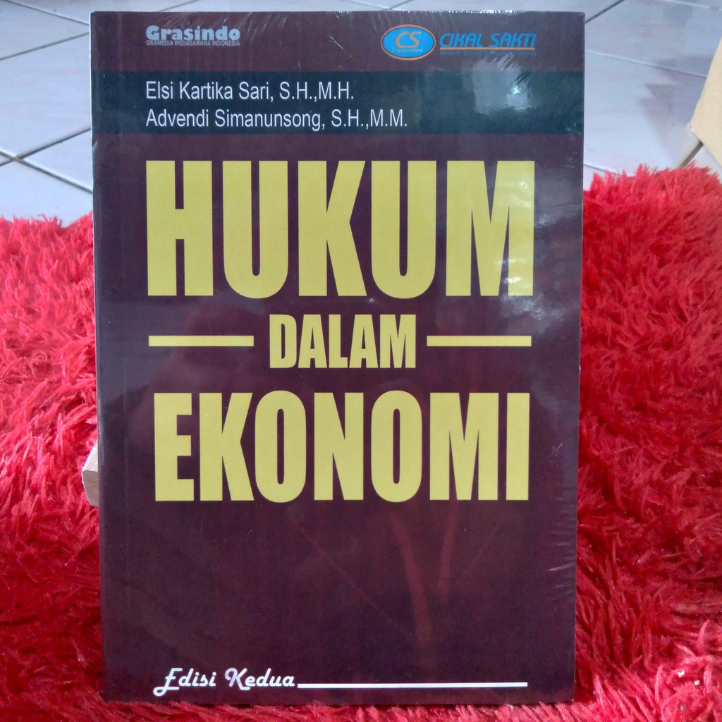 Hukum Dalam Ekonomi By Elsi Kartika Sari Shopee Indonesia