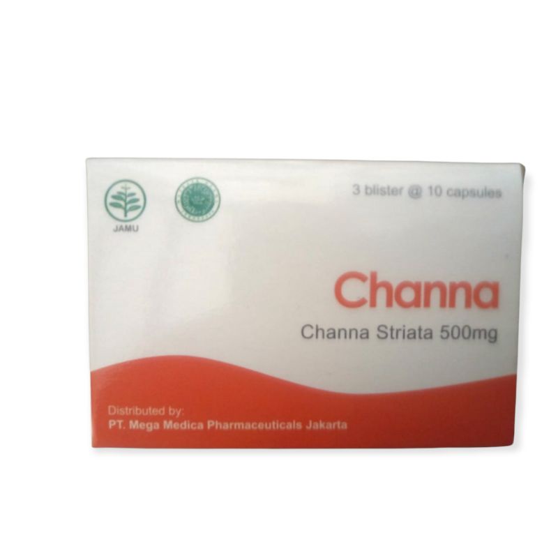 Channa Striata kapsul 1 box Channa kaspul  Chnaa albumin kapsul