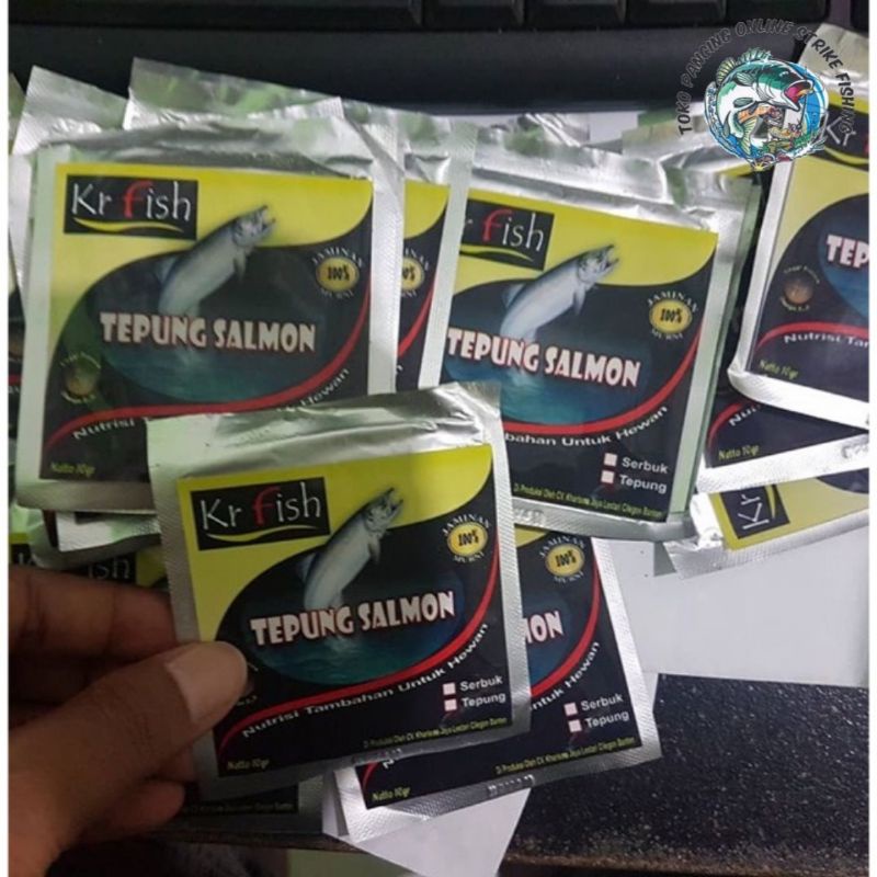 Tepung ikan salmon 100% murni