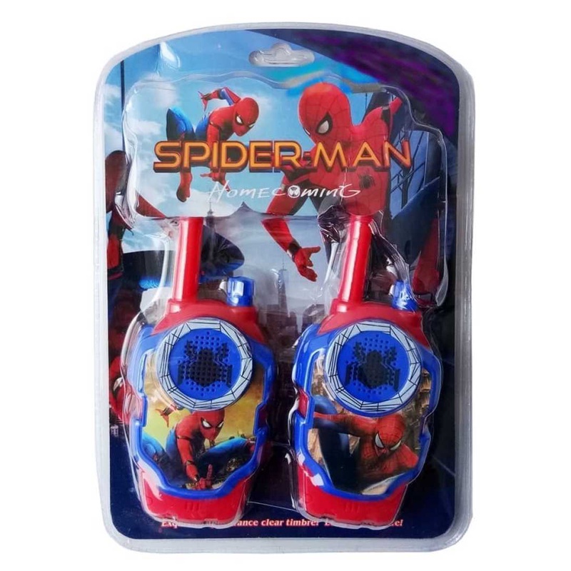 Mainan Anak Walkie Talkie Spidermann