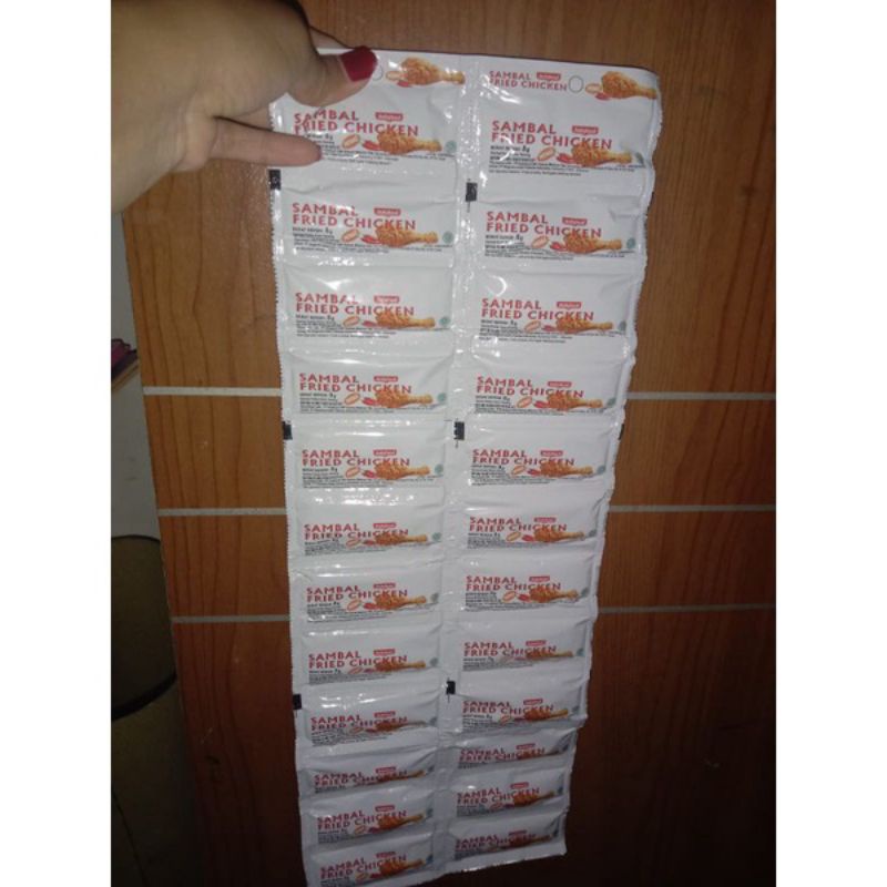 

Saos Indofood Sachet / Caos Indofood Renteng / Saos Kentaki Ayam Goreng