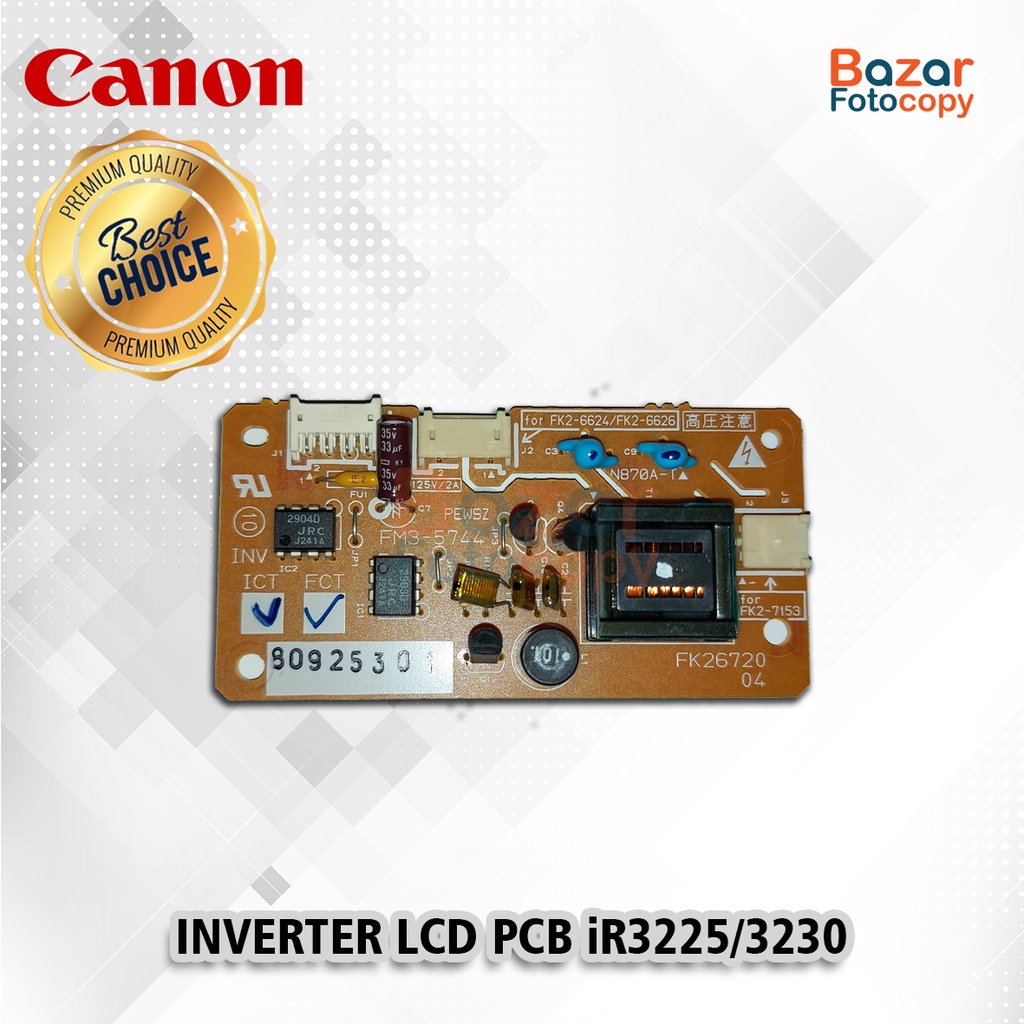 INVERTER LCD PCB iR3225/3230 - FM3-5744-000