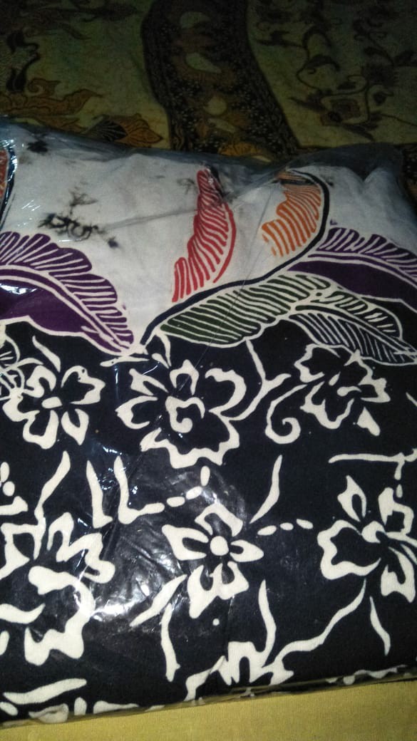 Mukena Lajur Batik Encim Soft Batik Pekalongan
