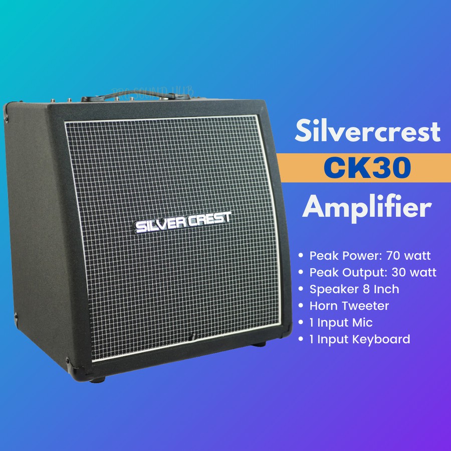 Ampli Keyboard Silver Crest CK 30 Silver Crest CK30 Silver Crest CK-30 Original