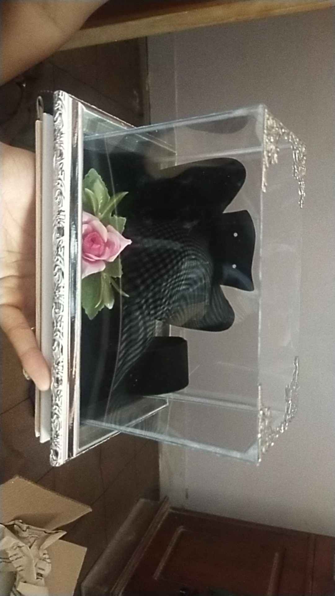 Nampan Frame Perhiasan Gelang Kalung Kotak Hantaran Seserahan