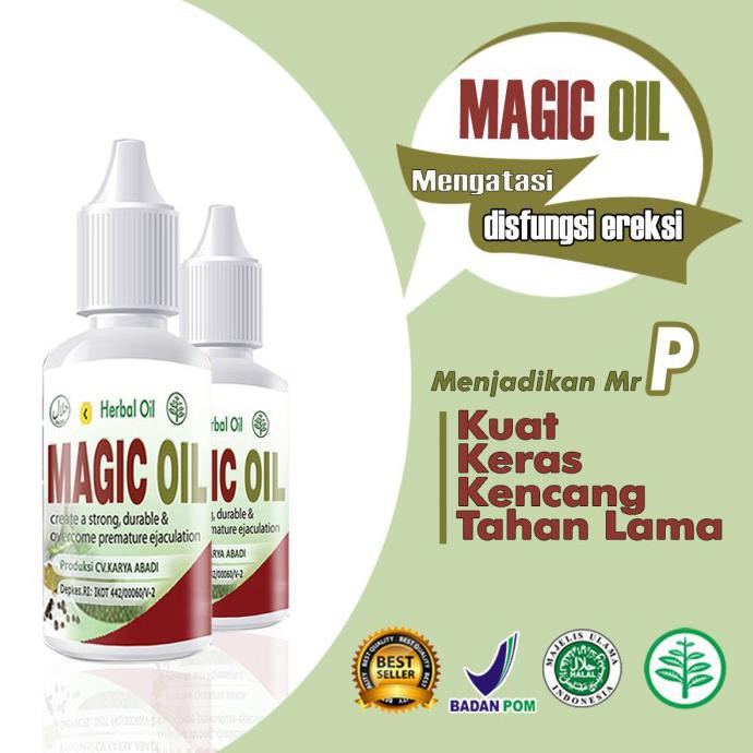Obat Kuat Pria Obat Kuat Herbal-Obat Tahanlama-Atasi Ejakulasi Dini-Magic-Oil