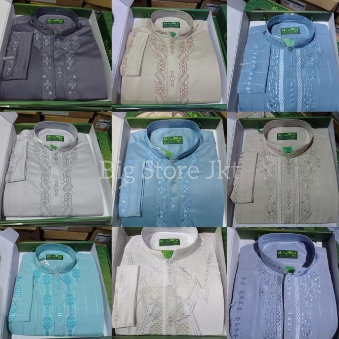 Baju Koko AlMia MT Lengan Panjang ORIGINAL Almia Star Seller Termurah