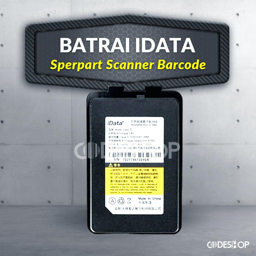 Battery Baterai Scanner Barcode PDT PDA IDATA 70 ORIGINAL