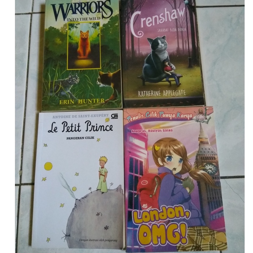 (MOHON BACA DESKRIPSI DULU) NOVEL PRELOVED MURAH LE PETIT PRINCE CRENSHAW KKPK