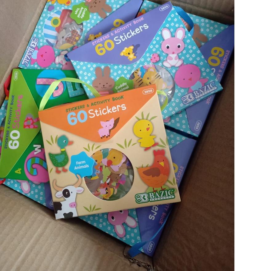 

Big Sale Bazic 60 Stickers & Activity Book Stiker dan Buku Aktivitas Anak ✓