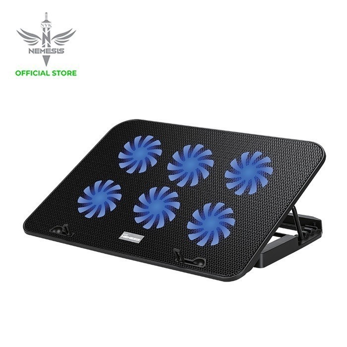 Coolingpad Gaming NYK Winterstorm X3 Kipas Pendingin Laptop 6 Fan