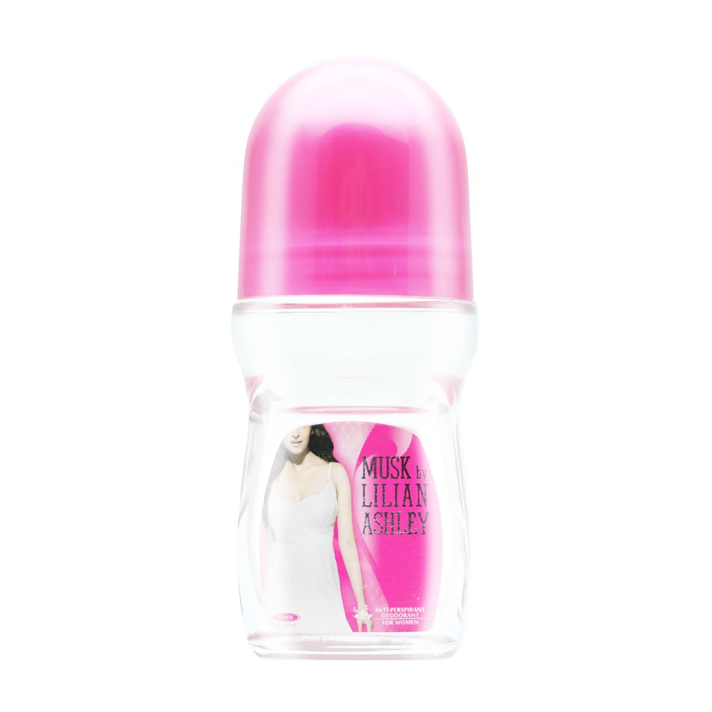 Musk by Lilian Ashley Deodoran Roll On Wanita Pink 50 ml