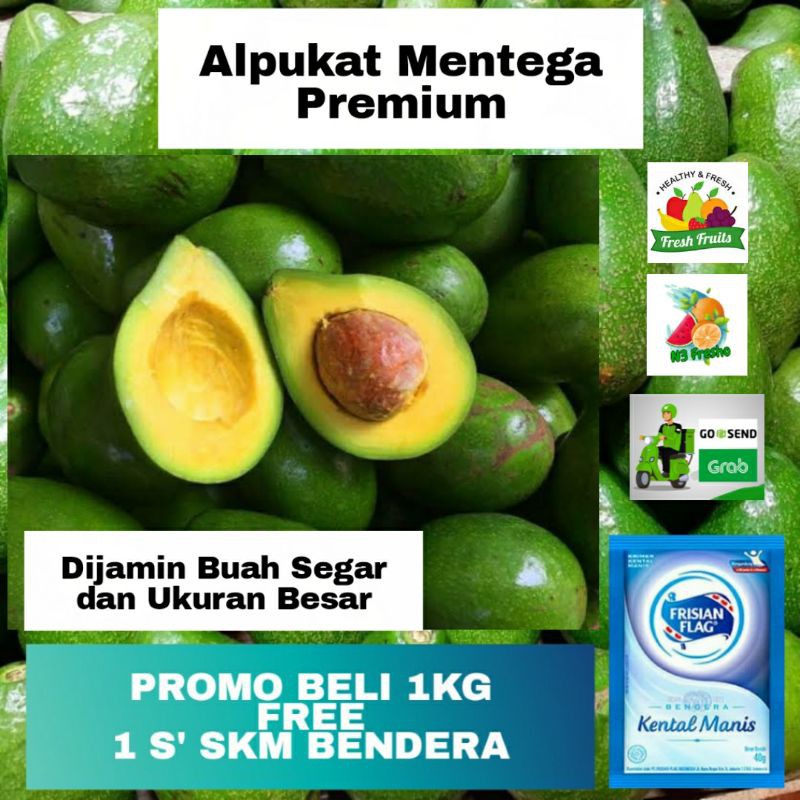 

Buah Alpukat Mentega Segar 500gr Buah Alpukat Fresh