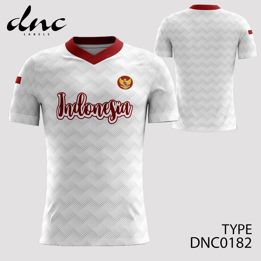 Jersey Suporter Timnas Indonesia Tim Nasional Garuda by DNC Labels dnclabels DNC0182
