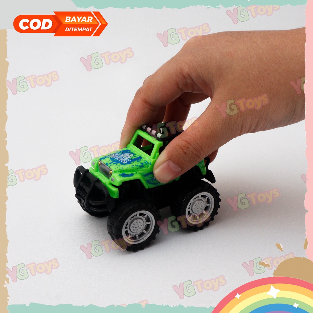 YGtoys Mainan Mobil Mobilan Anak Dorong Jeep Off Road Star Rider  / Mainan Anak Kendaraan Pullback