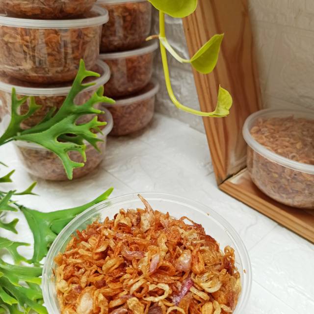 

Bawang goreng renyah kemasan 400ml