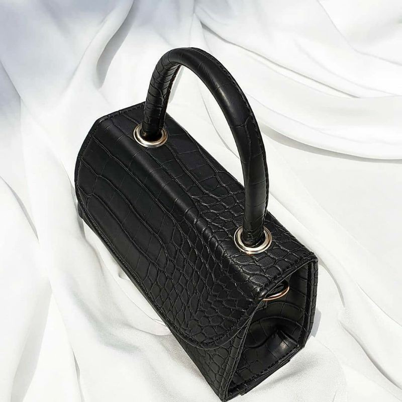 LUXTHER - MIZU BAG CROCO DOFF HANDLE + STRAP (SELEMPANG) KOREAN STYLE