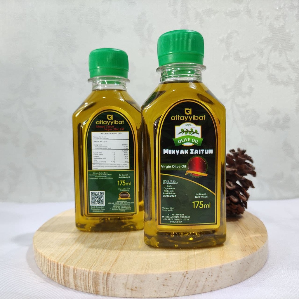 Minyak Zaitun 175ml/Olive Oil Virgin Syiria/ Minyak Zaitun Syiria