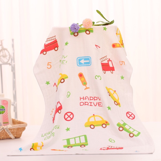 Handuk Jepang Bayi balita motif karakter baby kids towel