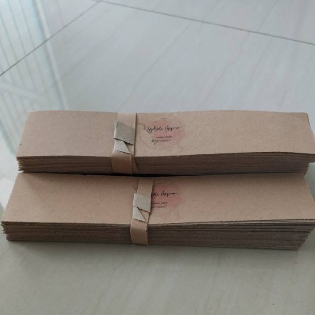 

Murah Tag hijab/ gift band bahan kraft/ samson