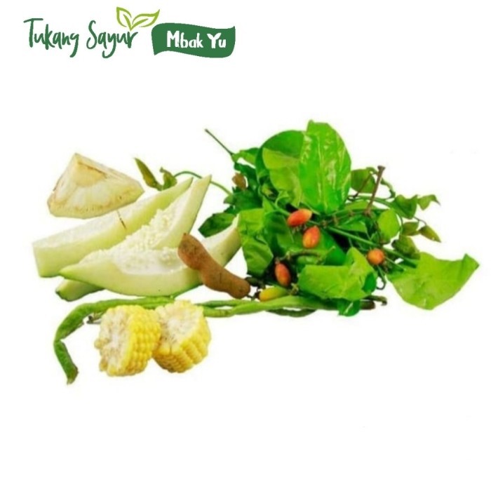 

Sayur asem lengkap