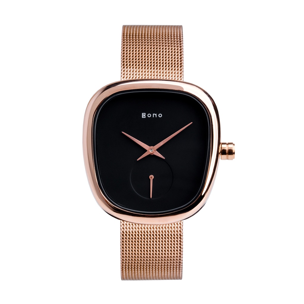 Bono - Siena Milanese Dark Rose Gold - Jam Tangan Wanita