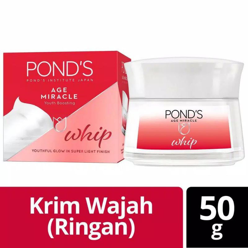 Ponds Age Miracle Whip Cream 50g - Age Miracle Cream Miracle Chip 50g